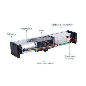 SW100 SLIM No Touch Automatischer Schwingtüröffner Schwarz und Weiß 