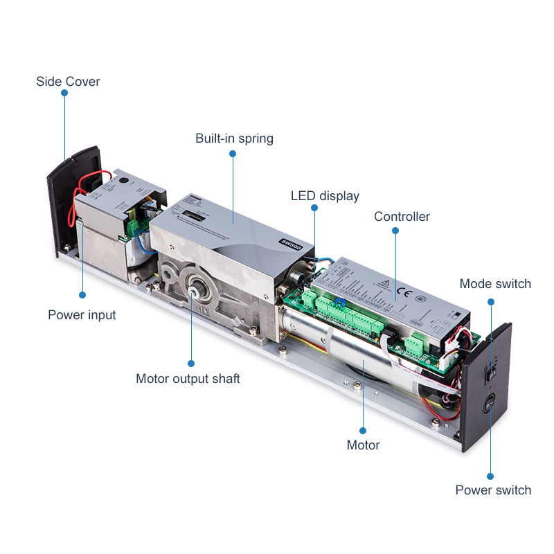 Automatischer Schwingtüröffner SW500, hochwertiger elektrischer Türschließer für schwere Türen