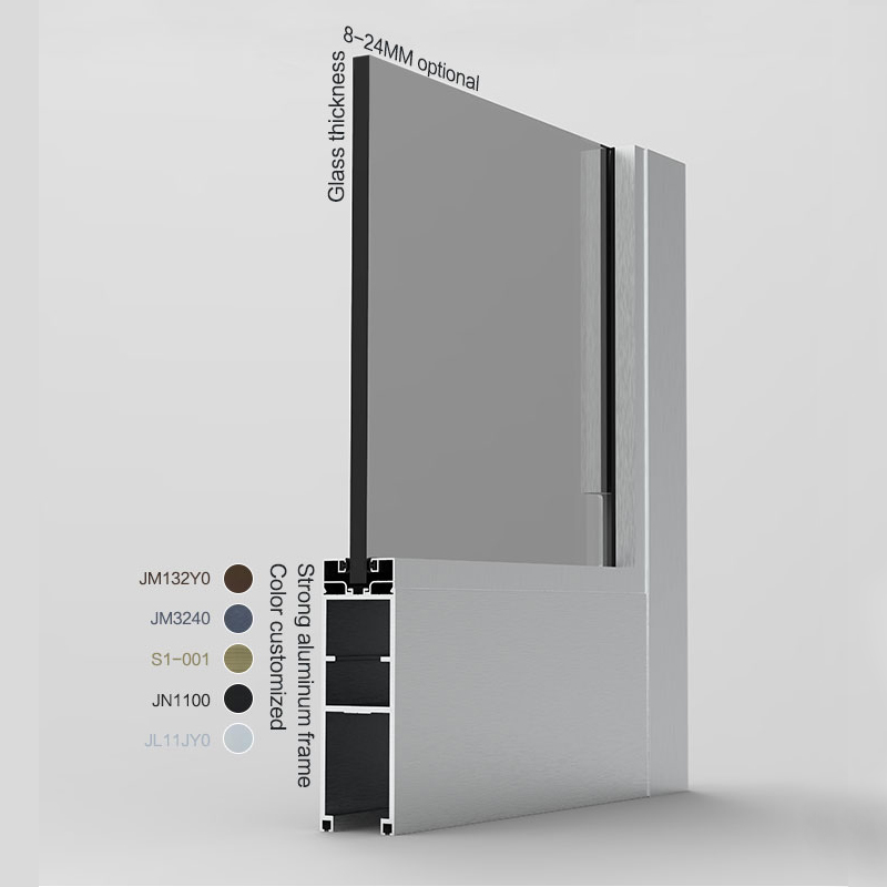 Emergency Glass Breakout Automatisches Schiebetürsystem für den Haupteingang