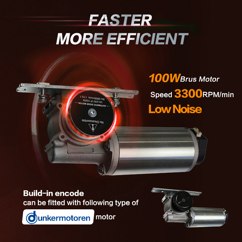 ML500 Elektrisches Türbürstenmotorsystem mit Glassensor