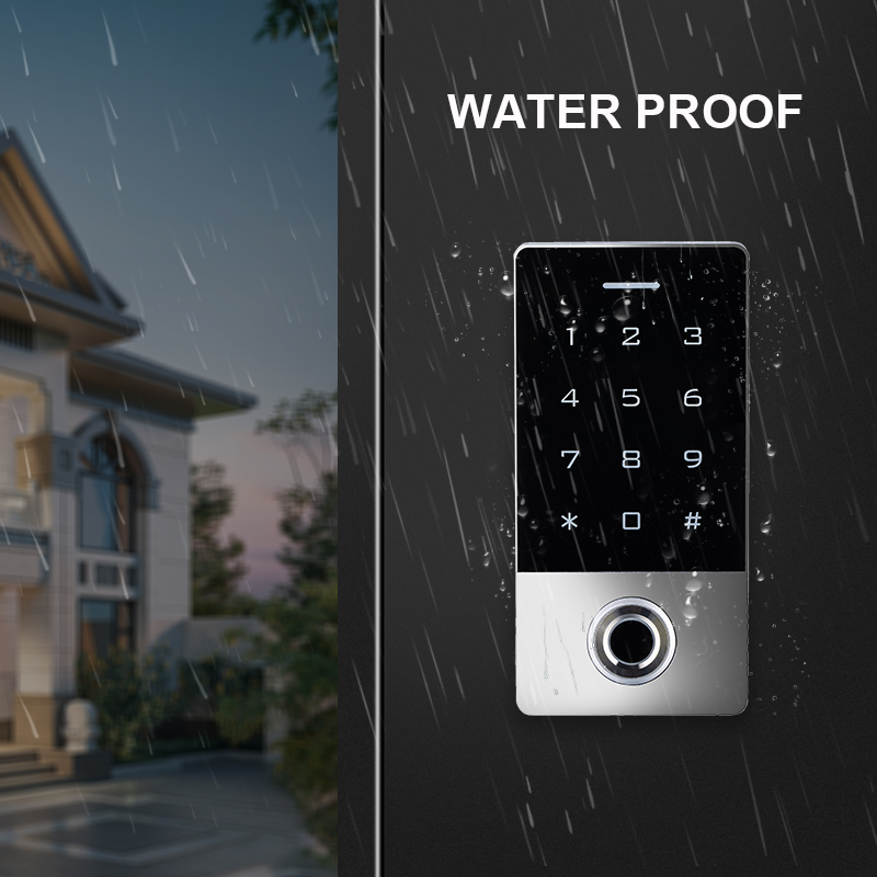 Wasserdichte funktionale Zugangskontrolle Edelstahl-Tastatur für automatische Tür