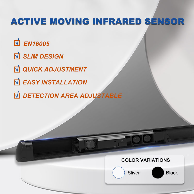  Sicherheit Aktiver Top-Scan-Sensor Aktiver beweglicher Infrarot-Sicherheitssensor für automatischen Drehtüröffner IS05